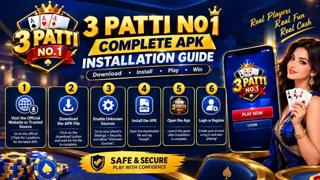 3 Patti No 1 Complete APK Installation Guide
