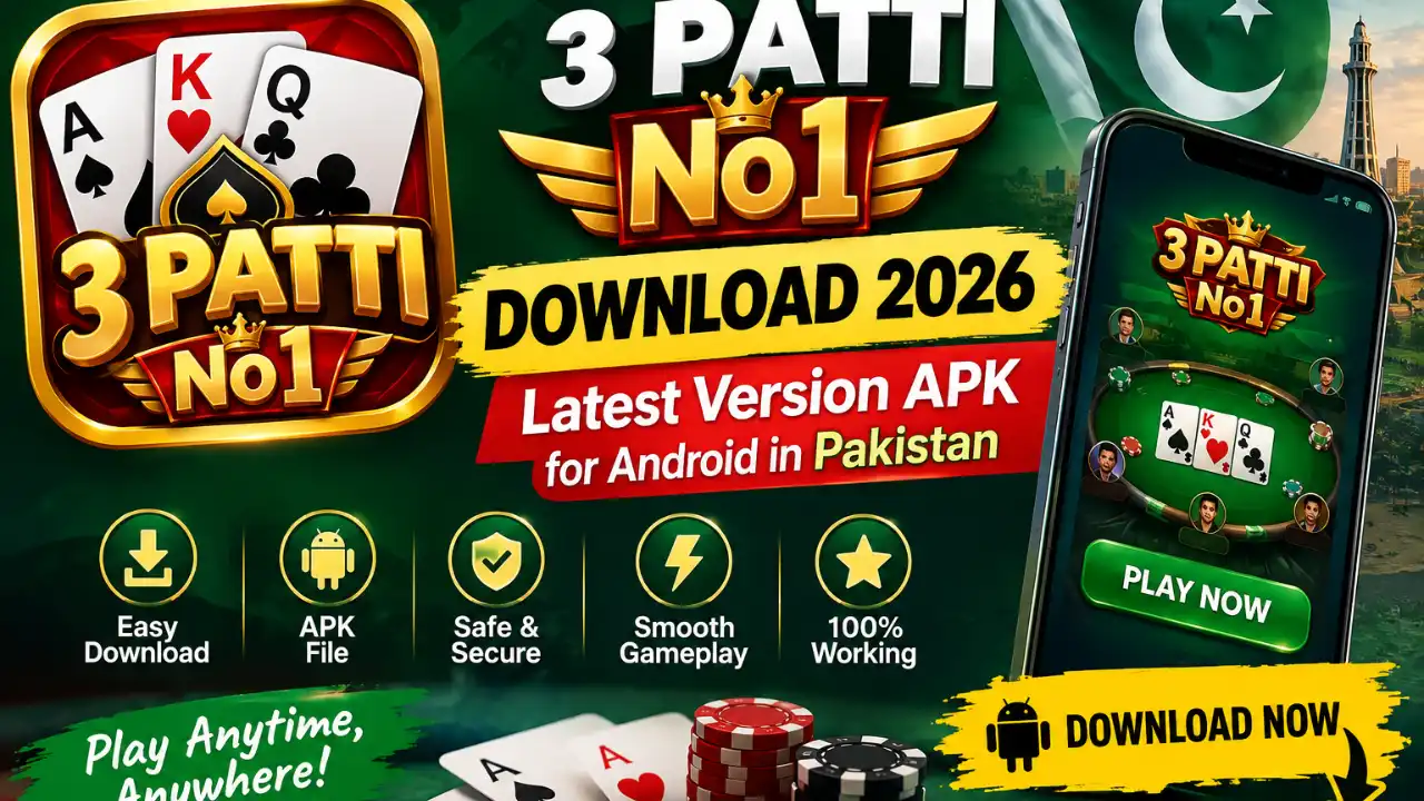 3 Patti No1 Download 2026 – Latest Version APK for Android in Pakistan