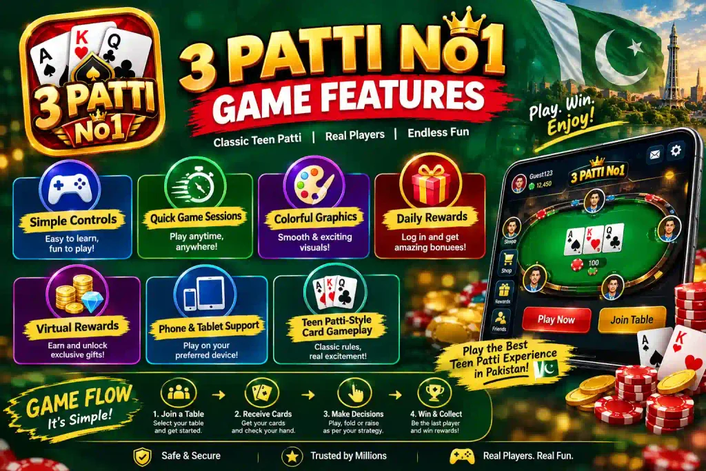 3 Patti No1 Game Features