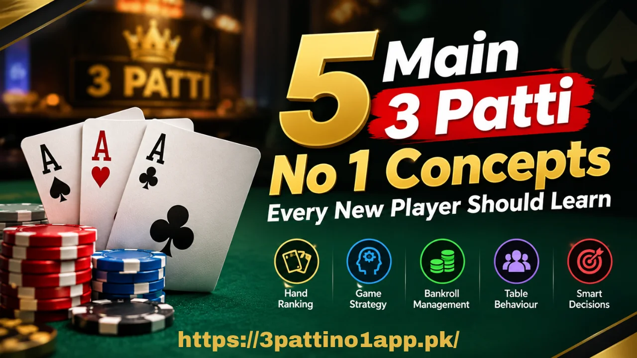 5 Main 3 Patti No 1 Concepts