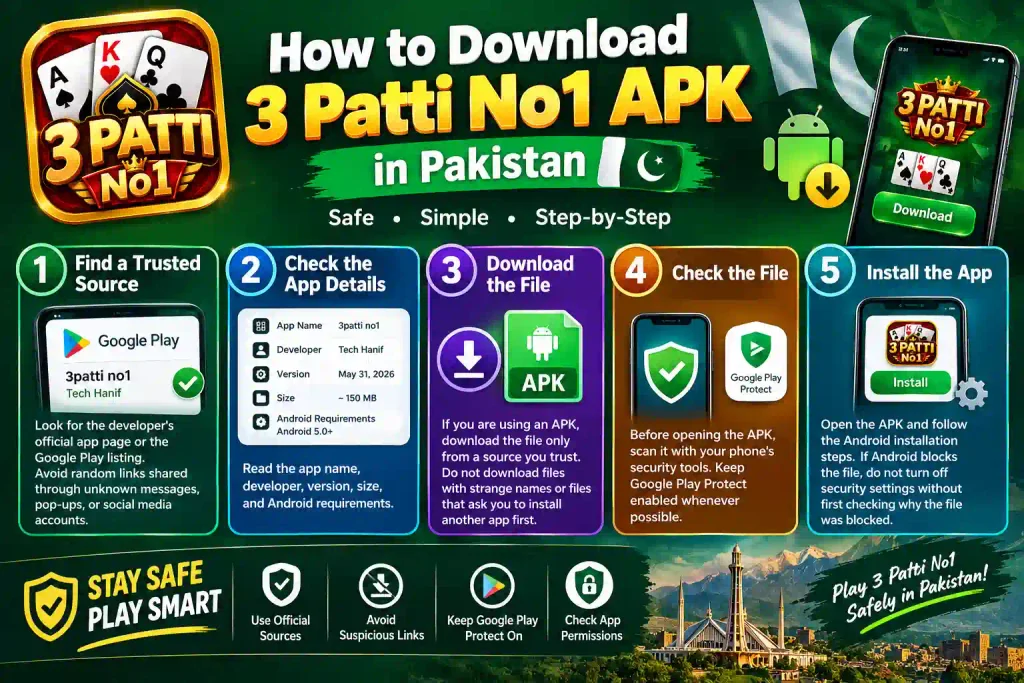 Download 3 Patti No1 APK in Pakistan